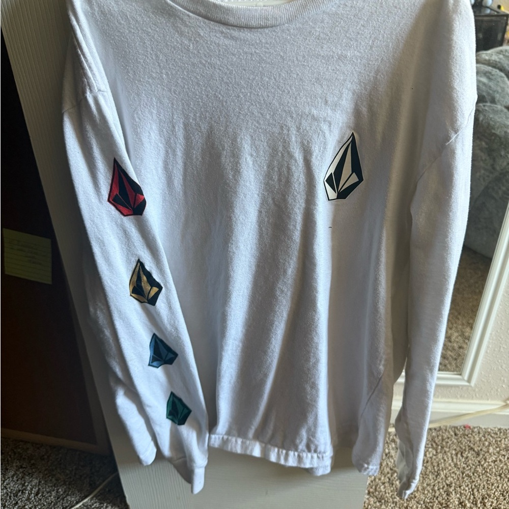 Volcom Long Sleeve with Colored Volcom Emblems